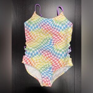 Art Class one-piece girls bathing suit Size 10/12 plus